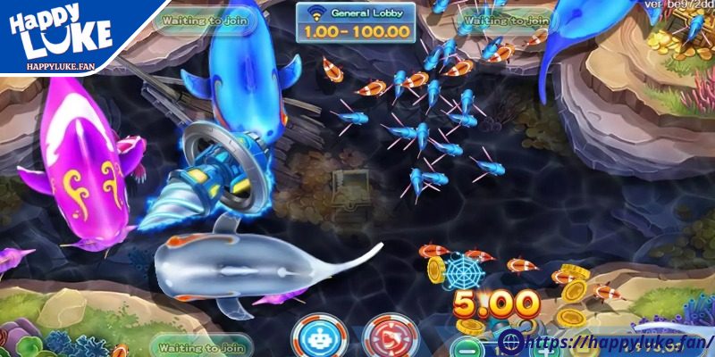 Fierce Fishing Happyluke - Bắn Cá Đỉnh Cao Dành Cho Bạn 3 Hệ thống cược đa dạng dành cho bet thủ