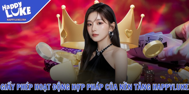 Giấy phép hoạt động hợp pháp của nền tảng Happyluke