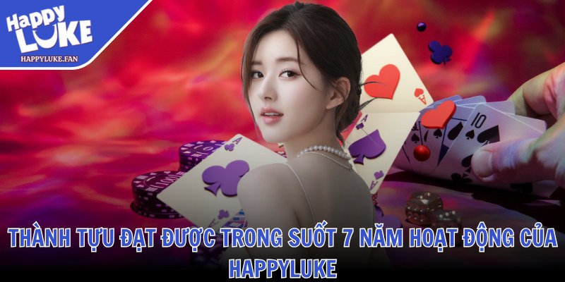 Thành tựu đạt được trong suốt 7 năm hoạt động của Happyluke